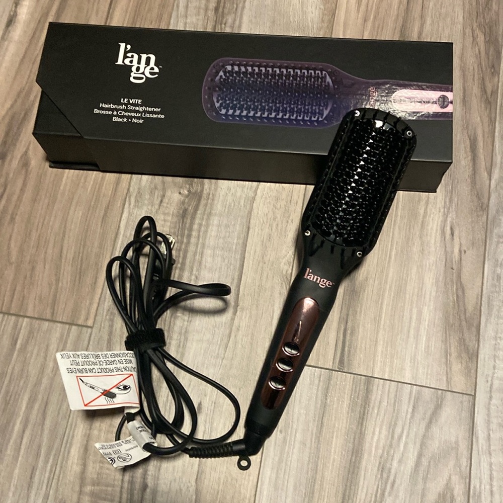 l’ange Hairbrush Straighener